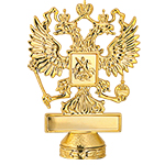 Фигуры и держатели эмблем с российской и региональной символикой