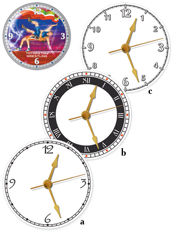 Часы-магнит сувенирные - SU112